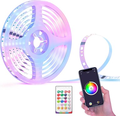 SMART Lomota LED traka 5 m, rgbww, WiFi, glazba, timer, diy