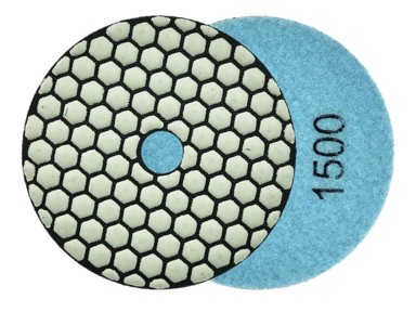 Polirni disk za suho brušenje kamenine, 100 mm, P1500