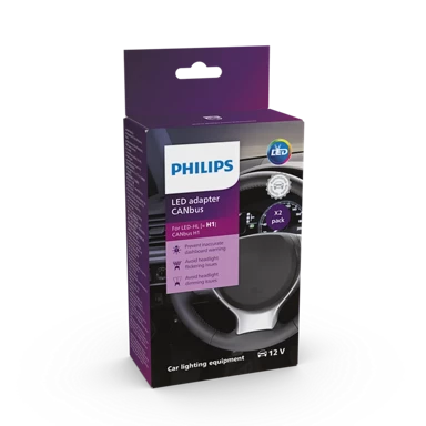 PHILIPS CANBUS adapter za H1 LED žarulje, crna