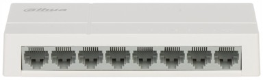 DAHUA Switch PFS3008-8ET-L-V2, 10/100 Mbps, 8-port