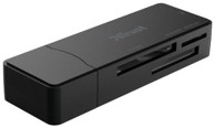 TRUST Nanga čitač kartica, USB 3.2, crni