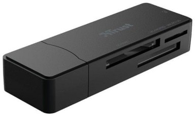 TRUST Nanga čitač kartica, USB 3.2, crni
