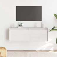 Zidni ormarić 100x30x35 cm, bijela, borovina