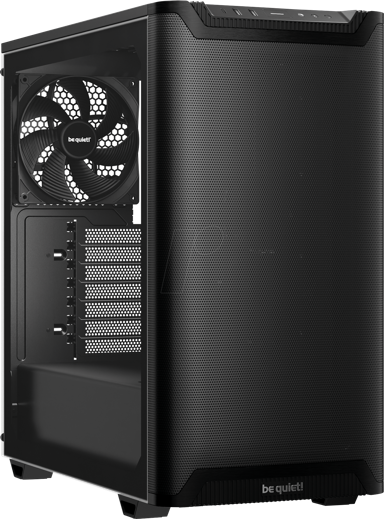 BE QUIET! Kućište PURE BASE 501 Airflow, mid tower, ATX, crno