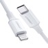 UGREEN Kabel USB-C Lightning, 1 m, srebrni