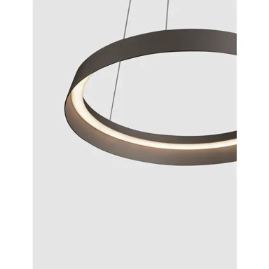 NOVA LUCE Visilica Ormi NL9030520, LED 38 W, 2700–3000 K, 2564 lm, champagne brown