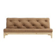 KARUP DESIGN Podesivi kauč Fresh Natural Clear/Mocca Smeđa, 200x100x82 cm