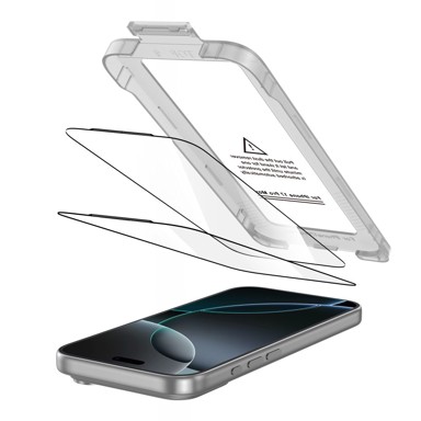 TECH-PROTECT Quick Set Zaštitno staklo od ruba do ruba za iPhone 17 Pro Max, 2kom