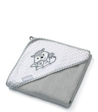 BABYONO Ručnik bambus 76x76 cm, siva