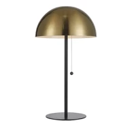 Stolna lampa Dome, E14, crna/staro zlato