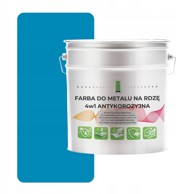 Metalna boja za hrđu 4 u 1 plava RAL 5012 pocinčani čelik 2,5 l mat