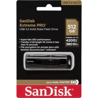 SANDISK USB stick Cruzer Extreme PRO 512GB USB 3.2 SDCZ880-512G-G46