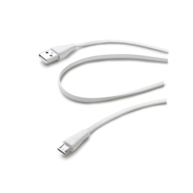 CELLULAR LINE Kabel micro usb bijeli