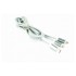 CABLEXPERT Kombinirani kabel 3-u-1 USB, srebrni