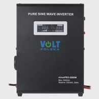 KEMOT Pretvarač PROsinus-800, zidna montaža, čisti sinusni val, funkcija punjenja, 12V, 230V, 800VA, 500W