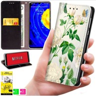 BLUEMOON Futrola tipa novčanik za Xiaomi Redmi 15 4G / 5G 169 mm - maskica s uzorkom + staklo 9H