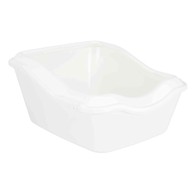 TRIXIE Posuda za pijesak Cleany Cat s rubom 45×29×54 cm, bijela