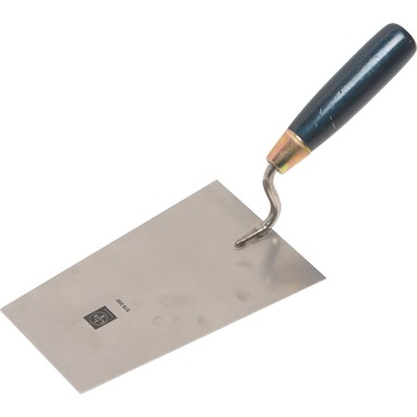 LUX TOOLS Zidarska žlica, inox 200 mm