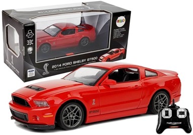 Auto na daljinsko upravljanje Ford Shelby Red, crveni, 2.4G