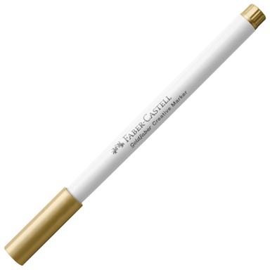 FABER CASTELL Marker permanentni dekorativni Metallic 161150, 1,5 mm, zlatni