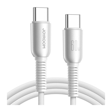 JOYROOM Kabel S-A51 USB-C na USB-C 60W 1.2M, sivi