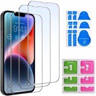 Kaljeno staklo za Apple iPhone 14 / 14 Pro staklo 9H set od 2
