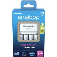 PANASONIC Punjač za baterije Eneloop Smart Plus BQ-CC55 inkl. 4xAA K-KJ55MCD40E