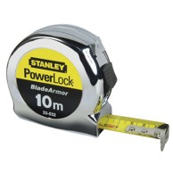 STANLEY Čelična mjerica Powerlock B/A 8 m x 25 mm, kromirana
