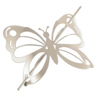 DOUCEUR D'INTÉRIEUR Kopča Farfalina metalna za zavjese