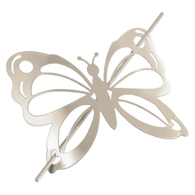 DOUCEUR D'INTÉRIEUR Kopča Farfalina metalna za zavjese