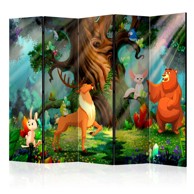 Sobna pregrada u 5 dijelova Bear and Friends II 225x172