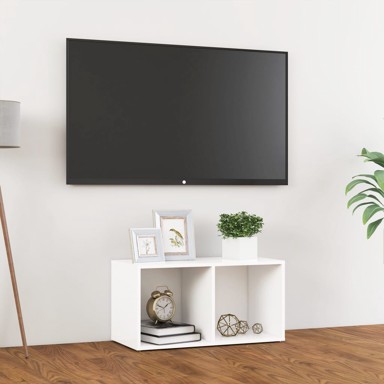TV ormarić, bijeli, 72 x 35 x 36,5 cm, od konstruiranog drva