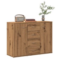 Komoda boja hrasta artisan 88x30x64 cm od konstruiranog drva