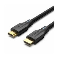 Vention Cotton Braided 8K Ultra High Speed HDMI Cable 1M Black VEN-AAUBF