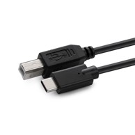 USB-C kabel, na USB 2.0 B, 1,8 m