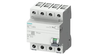 SIEMENS 4P 40A 0.03A diferencijalni prekidač tip B kratkotrajno kašnjenje 30mA Sentron 5SV3344-4