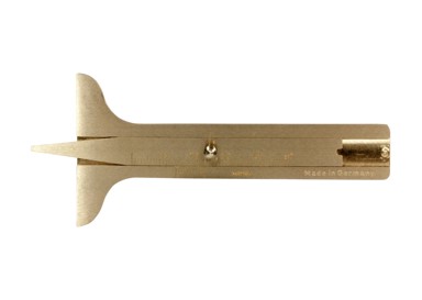 SW-STAHL Alat za mjerenje dubine utora na gumi, mjerno područje od 1-10mm šubler 72311L