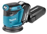 MAKITA akumulatorska ekscentrična brusilica 18 V, 11000 okr/min, DBO180RTJ
