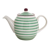 BLOOMINGVILLE Čajnik Patrizia 1,2 L, zeleno-bijeli, keramički