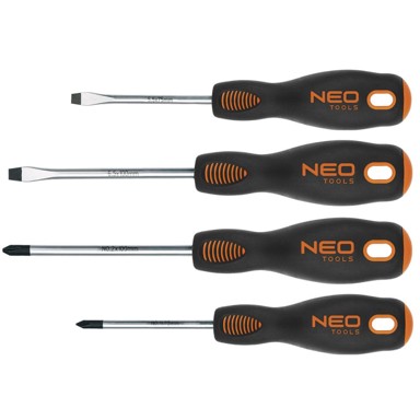 NEO TOOLS Set odvijača, 4 kom.