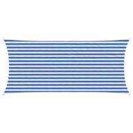 Jedrilica za sunčevu sjenu, 2 x 4 m, HDPE, plava i bijela