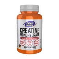 NOW Kreatin monohidrat, 750 mg, 120 kapsula