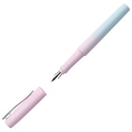 FABER-CASTELL Nalivpero Poly Flow 241017, M, svijetloplava i svijetloroza