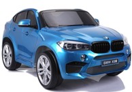 Auto na akumulator BMW X6, plavi