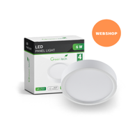 GREEN TECH LED panel 6 W nadgradni okrugli 6500 K
