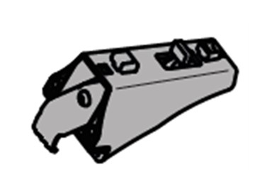 MENABO Postolje krovnog nosača Tiger Silver