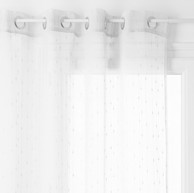 ATMOSPHERA Zavjesa Anissa, 140x260 cm, bijela