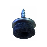 HSI Zaštita za namještajFlic za stolicu metalni 22 mm, sivi