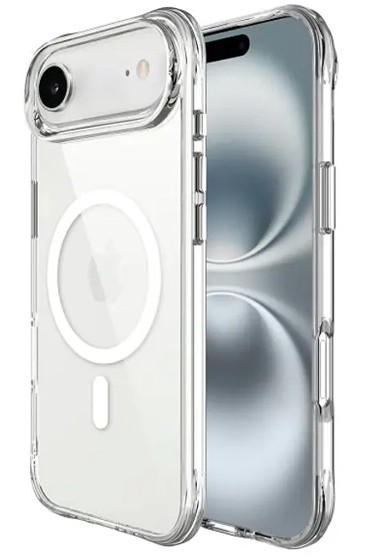 TECH-PROTECT TPU maska za iPhone 17 AIR - Drop-Proof Pure MagSafe, prozirna