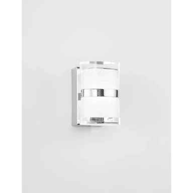 Kupaonska lampa Sabia, LED, 10 W, 3000 K, 1026 lm, IP44, krom